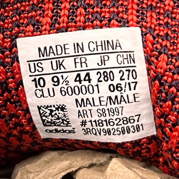 Adidas Pure Boost men’s shoes, men size 10 - Picture 6 of 6